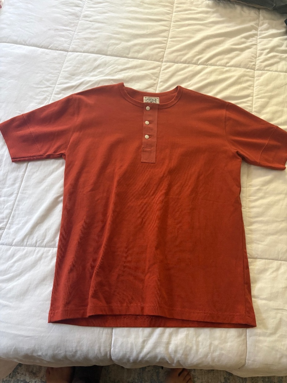 Bronson MFG Retro henley button down shirt